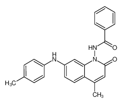 N-(4-Methyl-2-oxo-7-p-tolylamino-2H-quinolin-1-yl)-benzamide CAS:192199-03-4 manufacturer & supplier