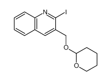 2-Iodo-3-(tetrahydro-pyran-2-yloxymethyl)-quinoline CAS:192199-33-0 manufacturer & supplier