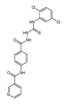 N-(4-(2-((2,5-dichlorophenyl)carbamothioyl)hydrazine-1-carbonyl)phenyl)nicotinamide CAS:192210-03-0 manufacturer & supplier