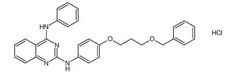 N2-(4-(3-(benzyloxy)propoxy)phenyl)-N4-phenylquinazoline-2,4-diamine hydrochloride CAS:192216-17-4 manufacturer & supplier