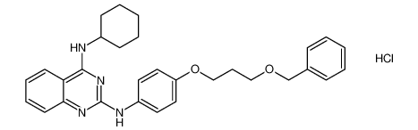 N2-(4-(3-(benzyloxy)propoxy)phenyl)-N4-cyclohexylquinazoline-2,4-diamine hydrochloride CAS:192216-20-9 manufacturer & supplier