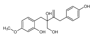 2-(2-hydroxy-4-methoxybenzyl)-3-(4-hydroxybenzyl)but-3-ene-1,2-diol CAS:192220-06-7 manufacturer & supplier