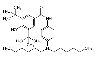 3,5-di-tert-butyl-N-(4-(dihexylamino)phenyl)-4-hydroxybenzamide CAS:192220-57-8 manufacturer & supplier