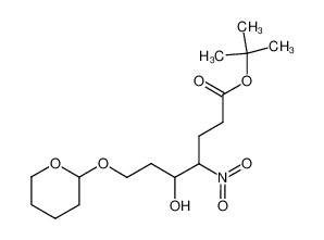 5-Hydroxy-4-nitro-7-(tetrahydro-pyran-2-yloxy)-heptanoic acid tert-butyl ester CAS:192226-05-4 manufacturer & supplier