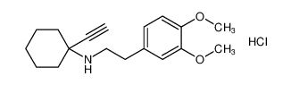 N-(3,4-dimethoxyphenethyl)-1-ethynylcyclohexan-1-amine hydrochloride CAS:192312-83-7 manufacturer & supplier