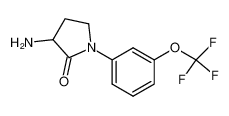 3-amino-1-(3-trifluoromethoxyphenyl)-2-pyrrolidinone CAS:192318-32-4 manufacturer & supplier