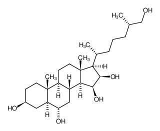 (20R,25S)-5α-cholestan-3β,6α,15β,16β,26-pentaol CAS:192325-49-8 manufacturer & supplier