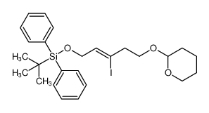 (Z)-tert-butyl((3-iodo-5-((tetrahydro-2H-pyran-2-yl)oxy)pent-2-en-1-yl)oxy)diphenylsilane CAS:192370-23-3 manufacturer & supplier