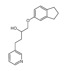 1-((2,3-dihydro-1H-inden-5-yl)oxy)-4-(pyridin-3-yl)butan-2-ol CAS:192375-06-7 manufacturer & supplier