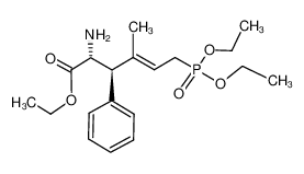 (E)-(2R,3R)-2-Amino-6-(diethoxy-phosphoryl)-4-methyl-3-phenyl-hex-4-enoic acid ethyl ester CAS:192382-72-2 manufacturer & supplier