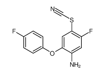 [4-amino-2-fluoro-5-(4-fluorophenoxy)phenyl] thiocyanate CAS:19239-05-5 manufacturer & supplier