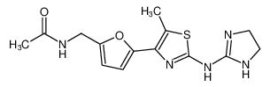 N-((5-(2-((4,5-dihydro-1H-imidazol-2-yl)amino)-5-methylthiazol-4-yl)furan-2-yl)methyl)acetamide CAS:192431-84-8 manufacturer & supplier