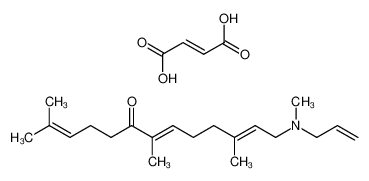 (7E,11 E)-13-(allyl-methyl-amino)-2,7,11-trimethyl-trideca-2,7,11-trien-6-one.fumarate CAS:192436-04-7 manufacturer & supplier