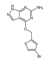 4-((4-bromothiophen-2-yl)methoxy)-1H-pyrazolo[3,4-d]pyrimidin-6-amine CAS:192441-51-3 manufacturer & supplier