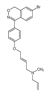 (E)-allyl-4-[4-(7-bromo-1H-benzo[d][1,2]oxazin-4-yl)phenoxy]-but-2-enyl-methyl-amine CAS:192442-48-1 manufacturer & supplier