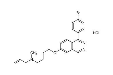 (E)-N-allyl-4-((1-(4-bromophenyl)phthalazin-6-yl)oxy)-N-methylbut-2-en-1-amine hydrochloride CAS:192442-54-9 manufacturer & supplier