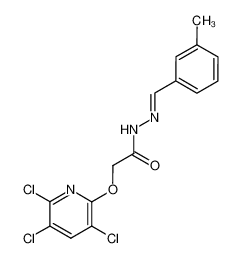 (3,5,6-Trichloro-pyridin-2-yloxy)-acetic acid [1-m-tolyl-meth-(E)-ylidene]-hydrazide CAS:192445-61-7 manufacturer & supplier