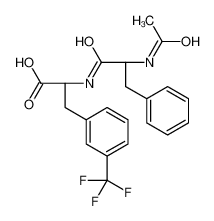 (2S)-2-[[(2S)-2-acetamido-3-phenylpropanoyl]amino]-3-[3-(trifluoromethyl)phenyl]propanoic acid CAS:192448-05-8 manufacturer & supplier