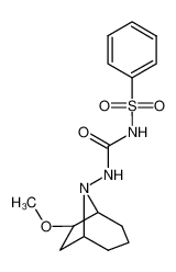 N-(((1R,5S,6R)-6-methoxy-8-azabicyclo[3.2.1]octan-8-yl)carbamoyl)benzenesulfonamide CAS:19251-56-0 manufacturer & supplier