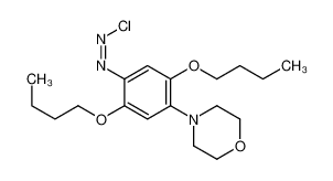 chloro-(2,5-dibutoxy-4-morpholin-4-ylphenyl)diazene CAS:192510-78-4 manufacturer & supplier