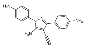 5-amino-1,3-bis(4-aminophenyl)pyrazole-4-carbonitrile CAS:192512-84-8 manufacturer & supplier