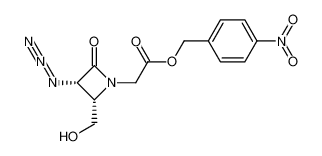 ((2S,3S)-3-Azido-2-hydroxymethyl-4-oxo-azetidin-1-yl)-acetic acid 4-nitro-benzyl ester CAS:192517-58-1 manufacturer & supplier