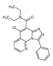 5-Chloro-1-phenyl-2,3,9,9b-tetraaza-cyclopenta[a]naphthalene-4-carboxylic acid diethylamide CAS:192522-08-0 manufacturer & supplier