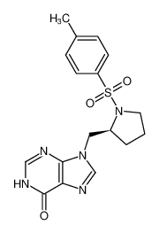 (S)-9-((1-tosylpyrrolidin-2-yl)methyl)-1,9-dihydro-6H-purin-6-one CAS:192523-56-1 manufacturer & supplier