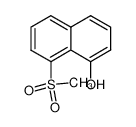 8-methanesulfonyl-[1]naphthol CAS:19256-75-8 manufacturer & supplier