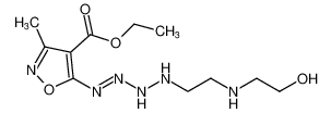 ethyl (E)-5-(4-(2-((2-hydroxyethyl)amino)ethyl)tetraaz-1-en-1-yl)-3-methylisoxazole-4-carboxylate CAS:192566-18-0 manufacturer & supplier