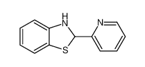 2-pyridin-2-yl-2,3-dihydro-1,3-benzothiazole CAS:19257-96-6 manufacturer & supplier