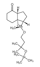 (1S,3aR,7aR)-1-[(S)-1-(3-methyl-3-trimethylsilyloxybutyloxy)ethyl]-7a-methyloctahydro-1H-inden-4-one CAS:192573-33-4 manufacturer & supplier