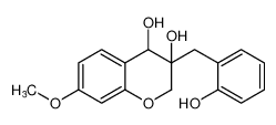 3-(2-hydroxybenzyl)-7-methoxychromane-3,4-diol CAS:192575-66-9 manufacturer & supplier