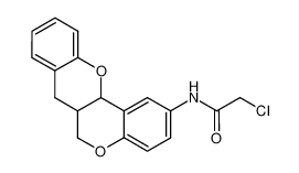 2-Chloro-N-(6a,12a-dihydro-6H,7H-chromeno[4,3-b]chromen-2-yl)-acetamide CAS:192575-78-3 manufacturer & supplier