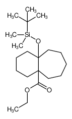 ethyl 9a-((tert-butyldimethylsilyl)oxy)decahydro-4aH-benzo[7]annulene-4a-carboxylate CAS:192583-68-9 manufacturer & supplier