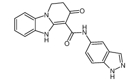 N-(1H-indazol-5-yl)-3-oxo-1,2,3,5-tetrahydrobenzo[4,5]imidazo[1,2-a]pyridine-4-carboxamide CAS:192587-04-5 manufacturer & supplier