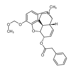 4,5α-Epoxy-3-methoxymethoxy-17-methyl-6α-(phenyl-acetyloxy)-morphinan-7-ene CAS:192627-46-6 manufacturer & supplier