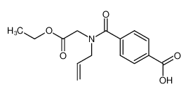 N-Allyl-N-ethoxycarbonylmethyl-terephthalamic acid CAS:192637-50-6 manufacturer & supplier