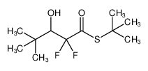 S-(tert-butyl) 2,2-difluoro-3-hydroxy-4,4-dimethylpentanethioate CAS:192637-98-2 manufacturer & supplier