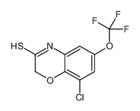 8-chloro-6-(trifluoromethoxy)-4H-1,4-benzoxazine-3-thione CAS:192647-96-4 manufacturer & supplier