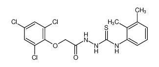 N-(2,3-dimethylphenyl)-2-(2-(2,4,6-trichlorophenoxy)acetyl)hydrazine-1-carbothioamide CAS:192648-99-0 manufacturer & supplier