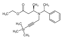 (R)-3-[((R)-1-Phenyl-ethyl)-(3-trimethylsilanyl-prop-2-ynyl)-amino]-butyric acid ethyl ester CAS:192655-84-8 manufacturer & supplier