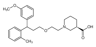 (3R)-1-(2-(3-(3-methoxyphenyl)-3-(o-tolyl)propoxy)ethyl)piperidine-3-carboxylic acid CAS:192658-28-9 manufacturer & supplier