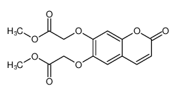 dimethyl 2,2'-((2-oxo-2H-chromene-6,7-diyl)bis(oxy))diacetate CAS:192715-11-0 manufacturer & supplier