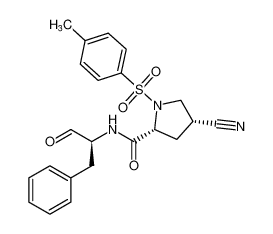 (2R,4R)-4-cyano-N-((S)-1-oxo-3-phenylpropan-2-yl)-1-tosylpyrrolidine-2-carboxamide CAS:192722-99-9 manufacturer & supplier