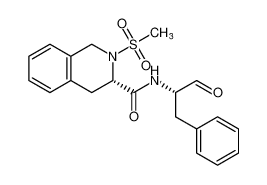 (S)-2-(methylsulfonyl)-N-((S)-1-oxo-3-phenylpropan-2-yl)-1,2,3,4-tetrahydroisoquinoline-3-carboxamide CAS:192723-40-3 manufacturer & supplier