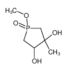 1-methoxy-3-methyl-1-oxo-1λ(sup)5(/sup)-phospholane-3,4-diol CAS:192751-51-2 manufacturer & supplier