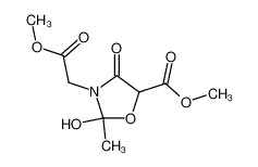 2-hydroxy-3-methoxycarbonylmethyl-2-methyl-4-oxo-oxazolidine-5-carboxylic acid methyl ester CAS:192758-08-0 manufacturer & supplier