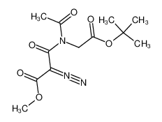 N-acetyl-2-diazo-N-tert-butoxycarbonylmethyl-malonamic acid methyl ester CAS:192758-56-8 manufacturer & supplier