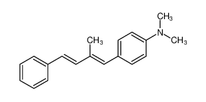 N,N-dimethyl-4-((1E,3E)-2-methyl-4-phenylbuta-1,3-dien-1-yl)aniline CAS:192760-45-5 manufacturer & supplier